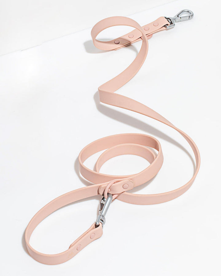WILD ONE STANDARD LEASH (STRAP WIDTH - 3/4", WEIGHT - 0.5 LBS) - BLUSH
