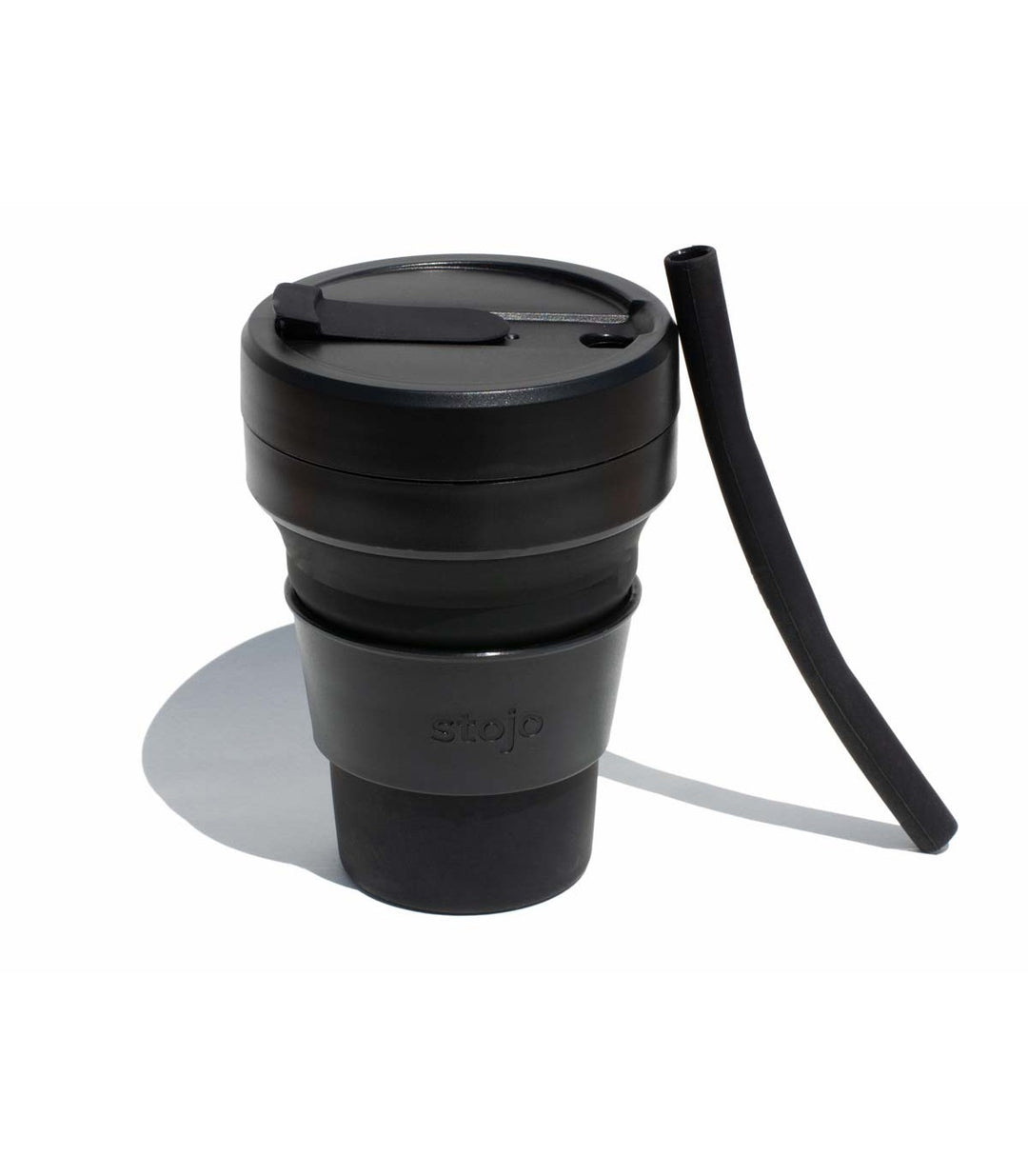 Stojo Collapsible Cup 16oz - Black