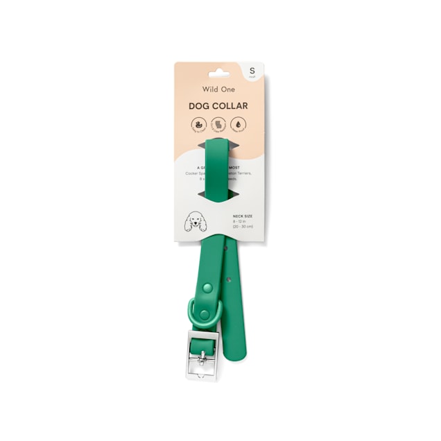 Wild One Petit Collier (Cou : 8-12", Largeur de la sangle : 3/4") - Epicéa