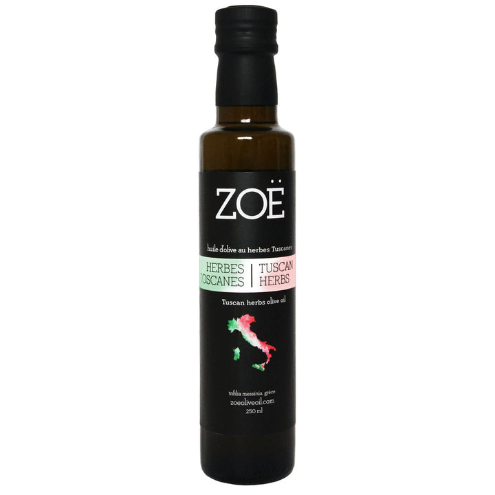 ZOE Huile d'olive infusée aux herbes de Toscane 250ml