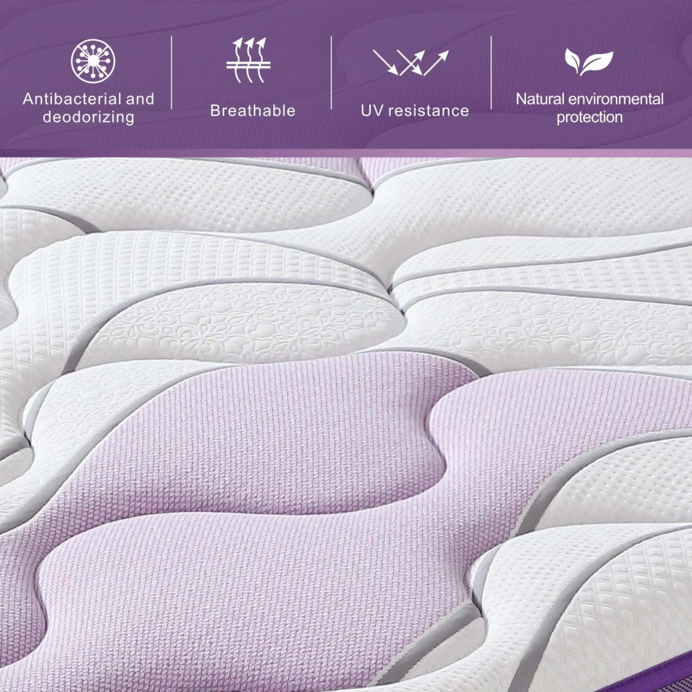 Chateau Royale Lavende MF matelas roulé Queen