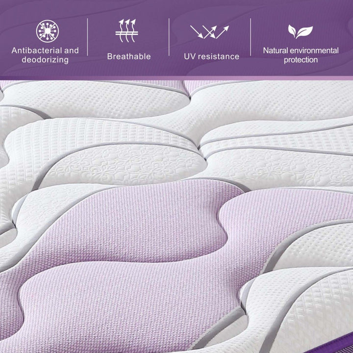Chateau Royale Lavende MF matelas roulé Queen