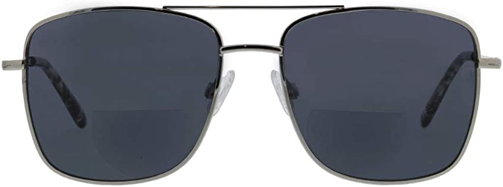 Peepers by PeeperSpecs Big Sur Hideaway Aviator Bifocal Reading Sunglasses