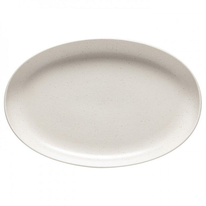 Casafina Pacifica Vanilla Oval Platter 16 x 10.25in