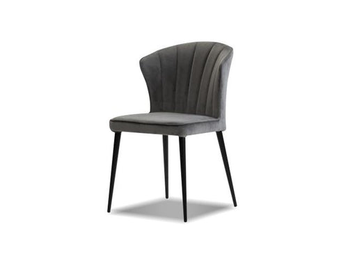 CHAISE DE SALLE À MANGER MOBITAL ARIEL GRAPHITE