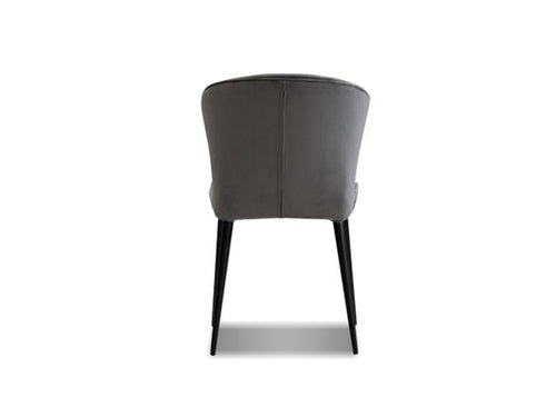 CHAISE DE SALLE À MANGER MOBITAL ARIEL GRAPHITE