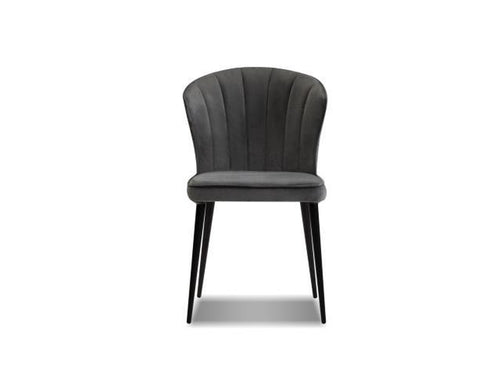CHAISE DE SALLE À MANGER MOBITAL ARIEL GRAPHITE