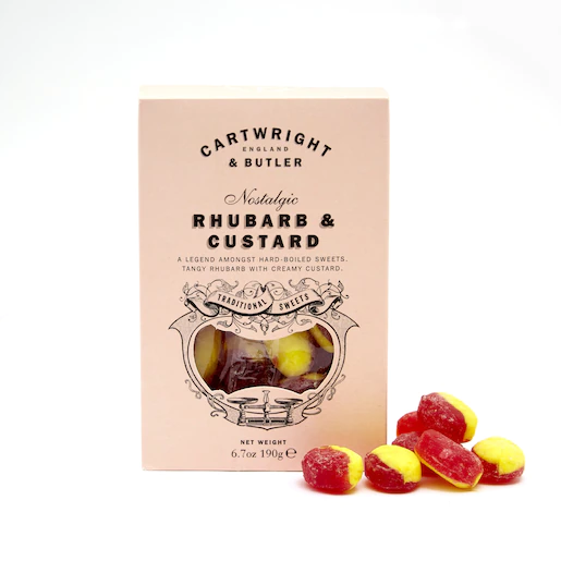 RHUBARB & CUSTARD SWEETS