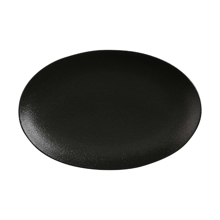 Creative Tops Maxwell & Williams Assiette ovale 25 cm Caviar, noir