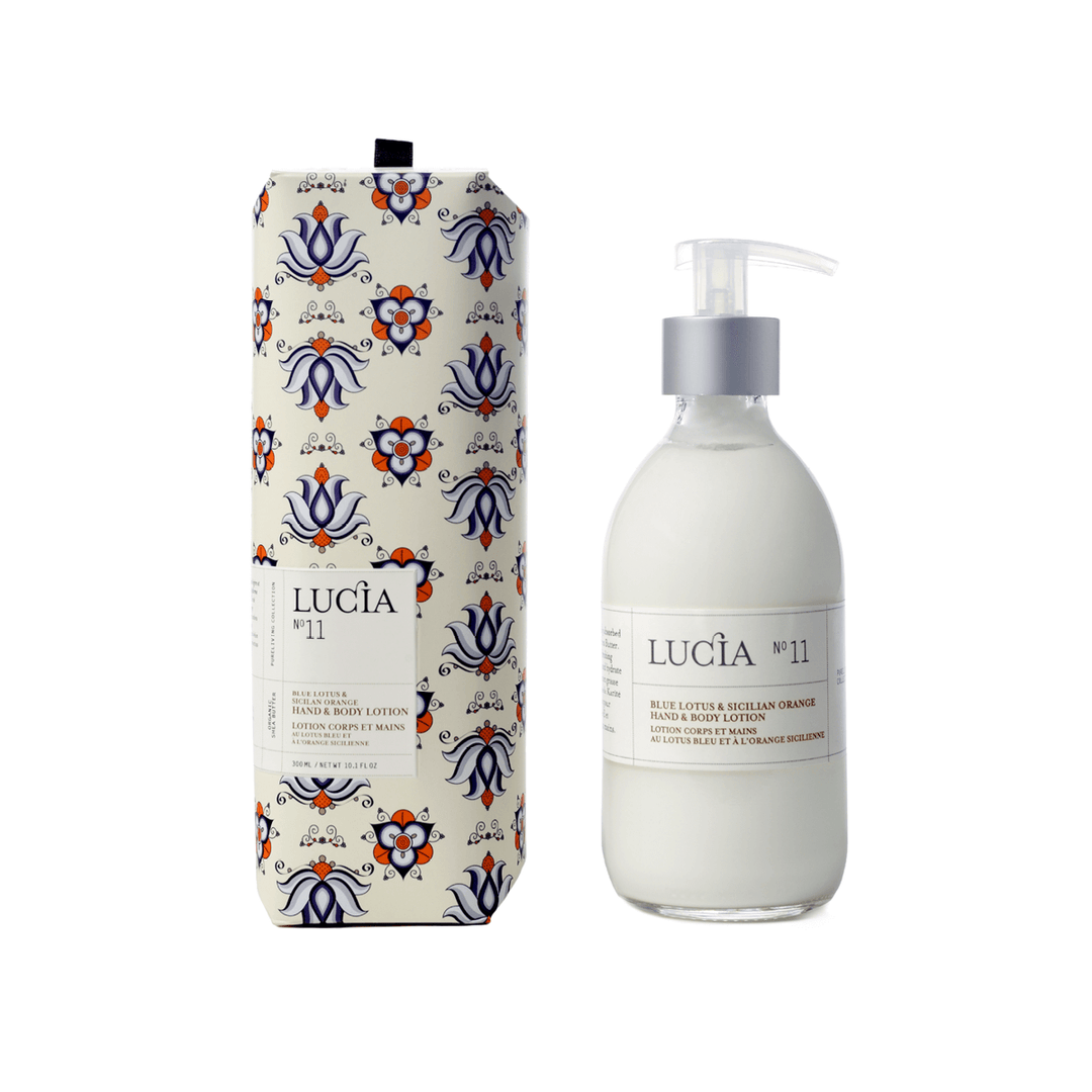 N°11 BLUE LOTUS & SICILIAN ORANGE HAND AND BODY LOTION 300ML
