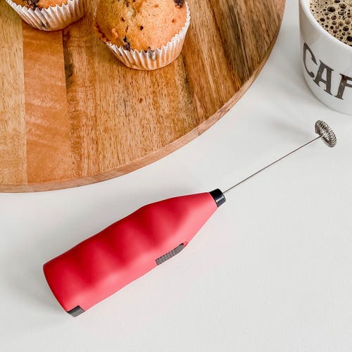 GROSCHE E-Z Latte Turbo Milk Frother - Red