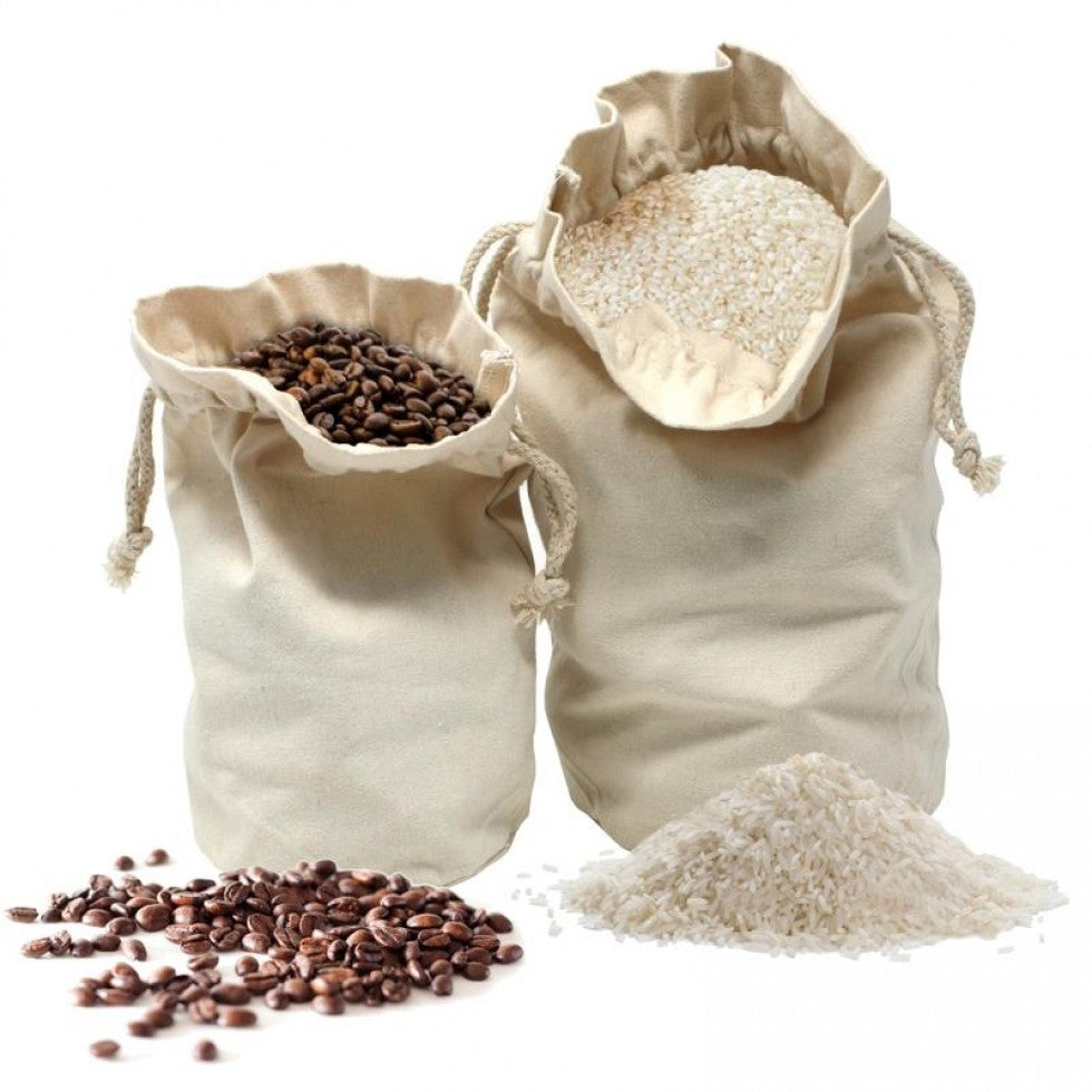 DANESCO Sacs d'aliments en vrac réutilisables naturels (2 unités)