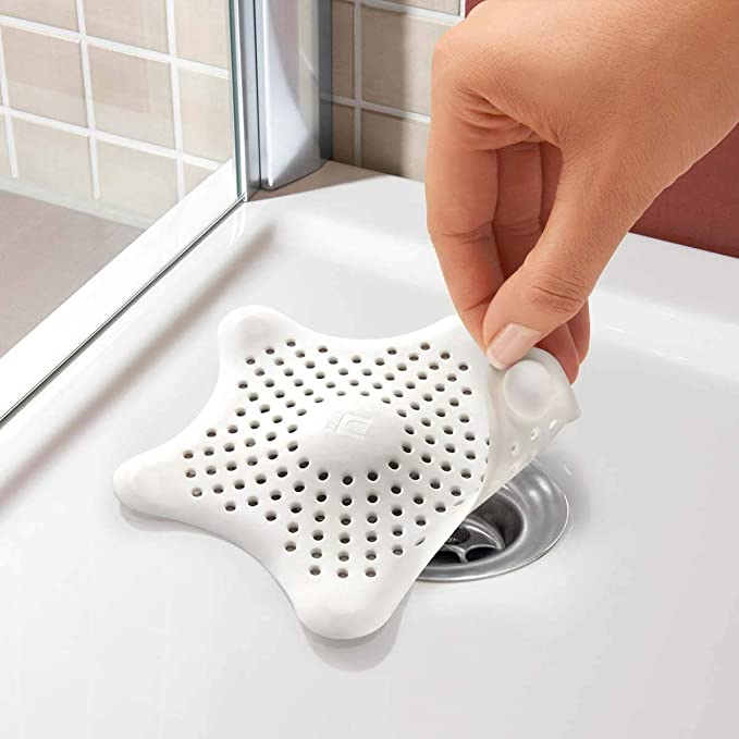 UMBRA STARFISH HAIR CATCHER - WHITE