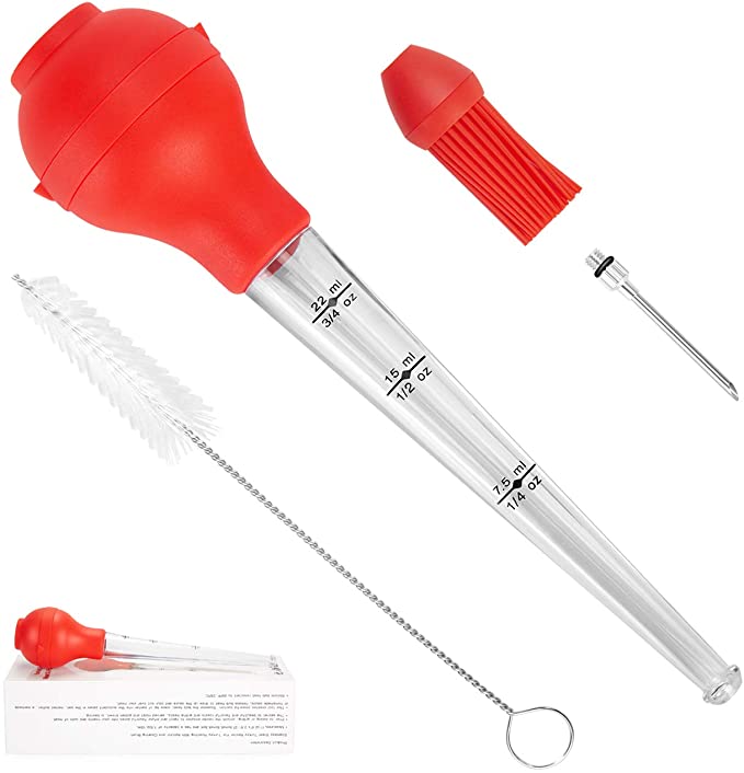 Silicone Sauce Baster Set of 4 Pieces