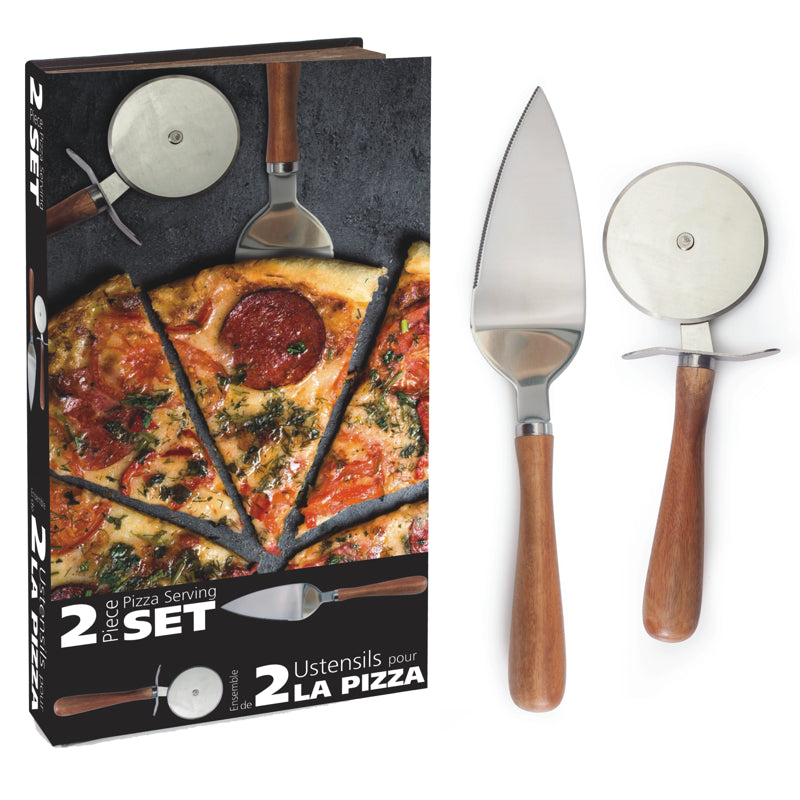 NATURAL LIVING PIZZA SERVING SET