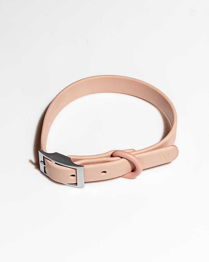 WILD ONE SMALL COLLAR (NECK : 8-12", STRAP WIDTH : 3/4") - BLUSH