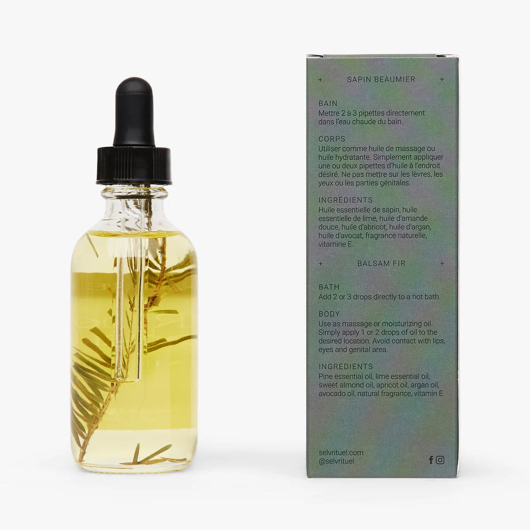 SELV RITUEL BOTANICAL BATH AND BODY OIL RITUEL BORÉAL