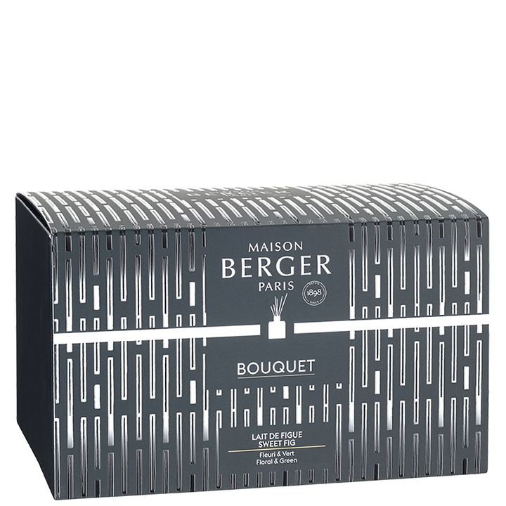 Maison Berger - Amphora Black Reed Diffuseur + 200ml (6.7oz) Sweet Fig