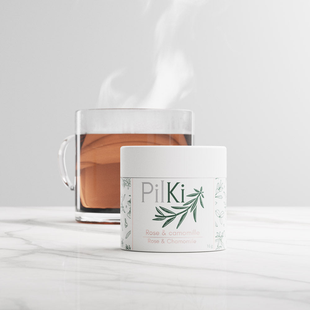 Pilki Rose & Chamomile Tea