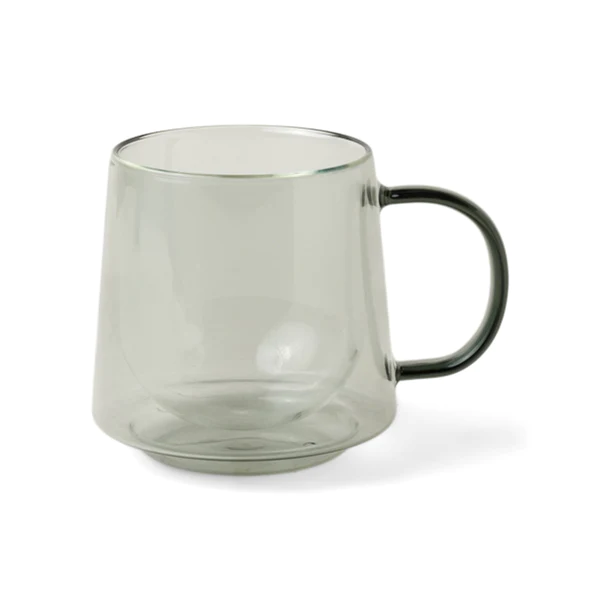 Good Citizen Double Walled Glass Mug Smoke - 12oz