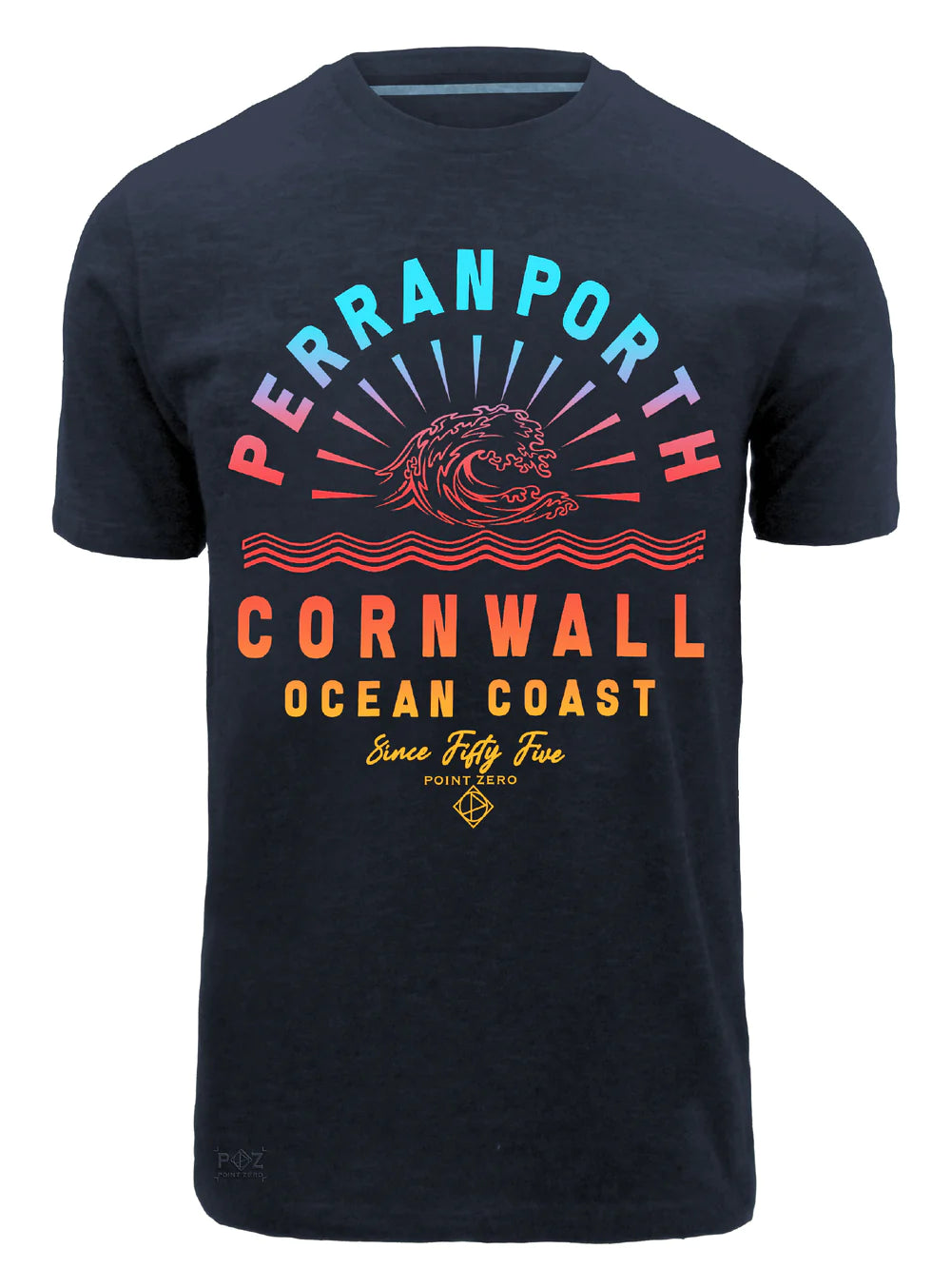 Point Zero Karry Semi-Fit Slub T-Shirt With Print