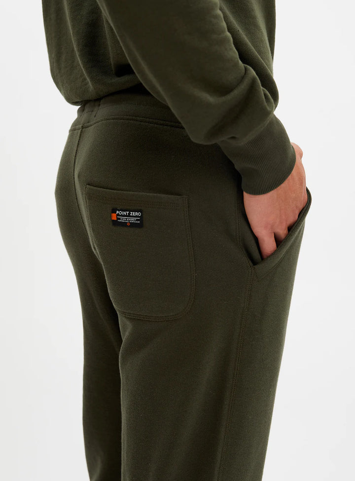 Point Zero Felix Unisex French Terry Jogger Military