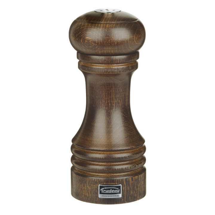 TRUDEAU PROFESSIONAL CHOCO WOOD SALT SHAKER 6 IN