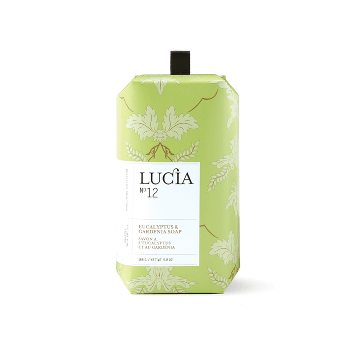 Lucia - Savon pur beurre de karité - eucalyptus &amp ; Gardenia