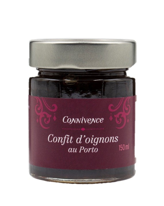 Confit d'oignons au Porto Connivence 150ml