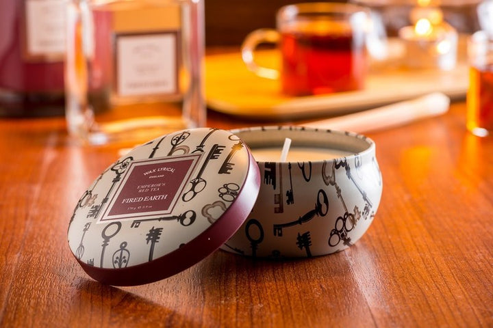 Royal Black Tea Tin Can Candle