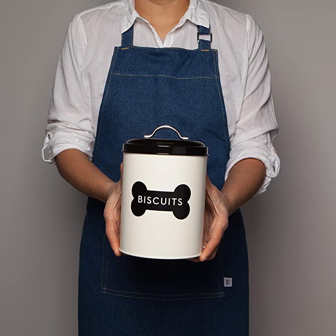Tin Dog Biscuits Ivory