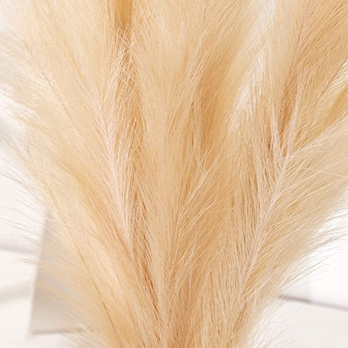 Artificial Pampas Grass Taupe Sand