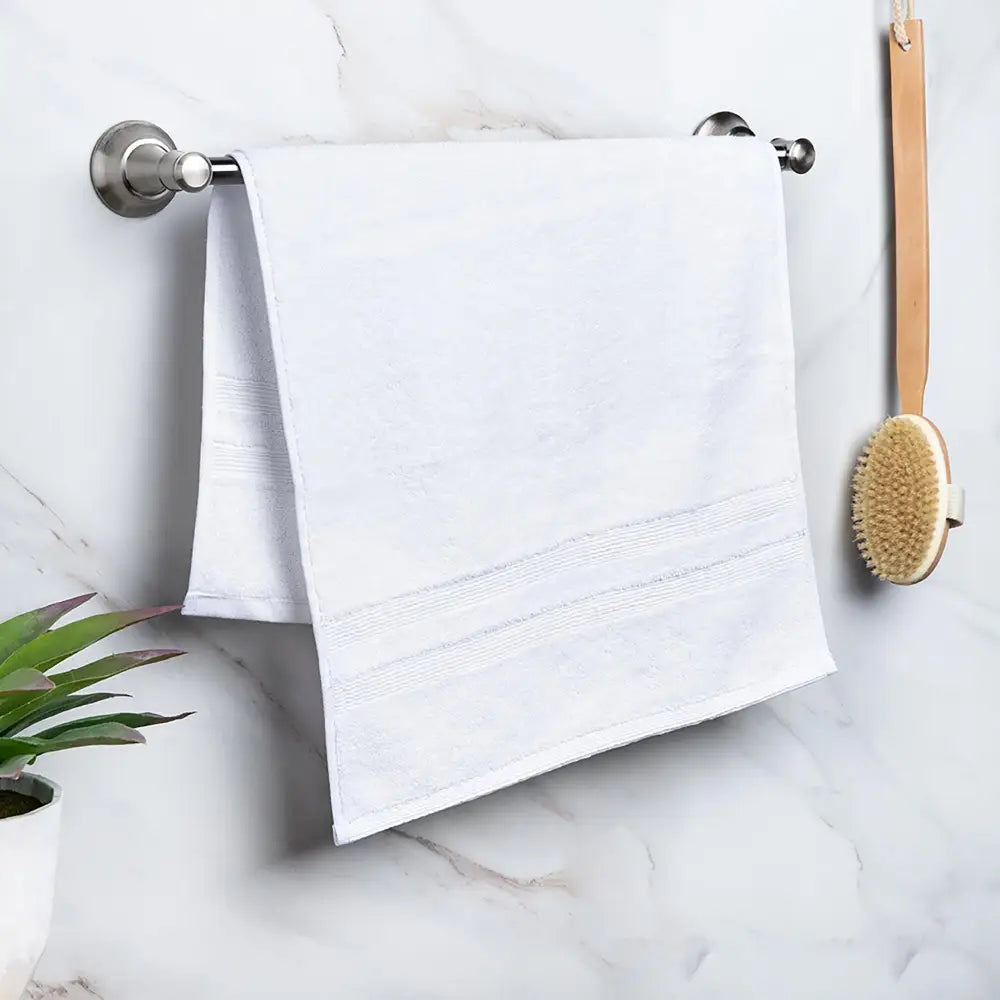 Allure Cotton Hand Towel White Gdaoust