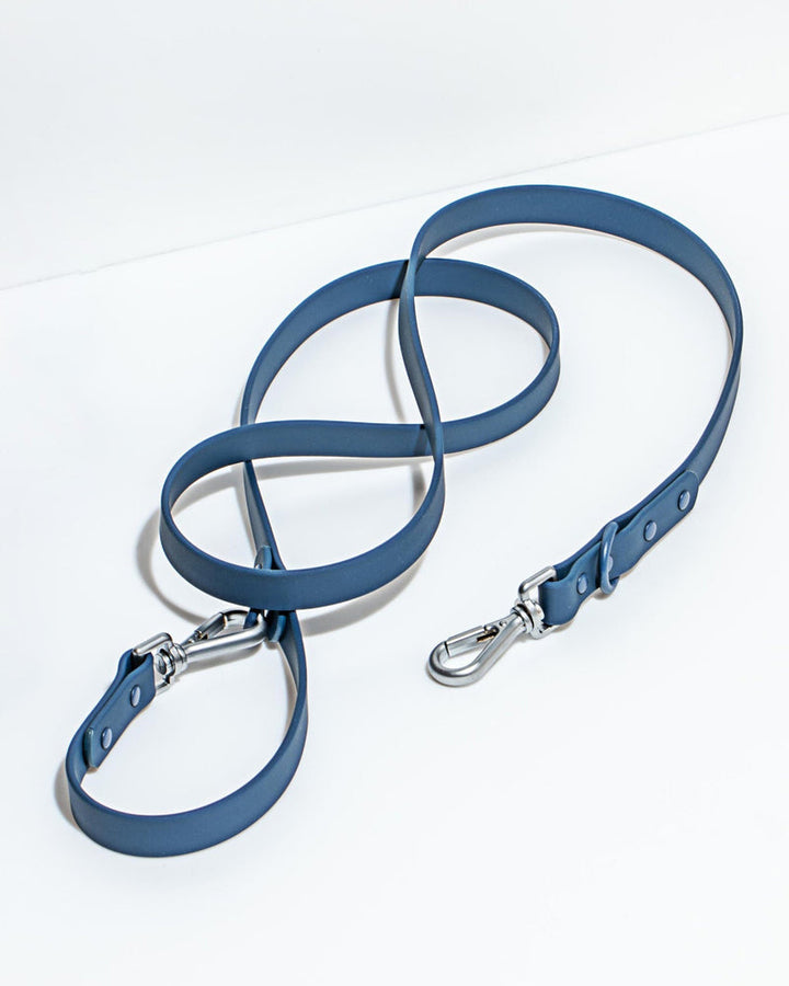 WILD ONE STANDARD LEASH (STRAP WIDTH - 3/4", WEIGHT - 0.5 LBS) - NAVY
