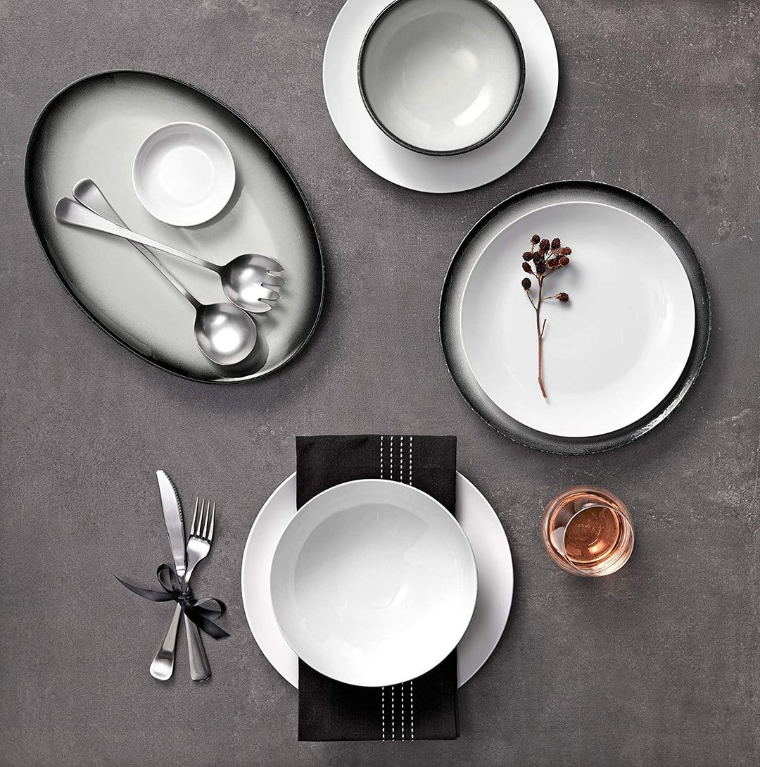 MAXWELL & WILLIAMS GRANITE CAVIAR - DINNERWARE SET