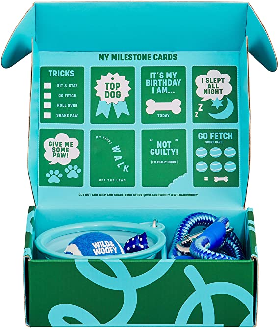 Set de démarrage pour nouveau chien Wild & Woofy