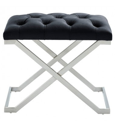 ALDO SINGLE BENCH BLACK/SILVER