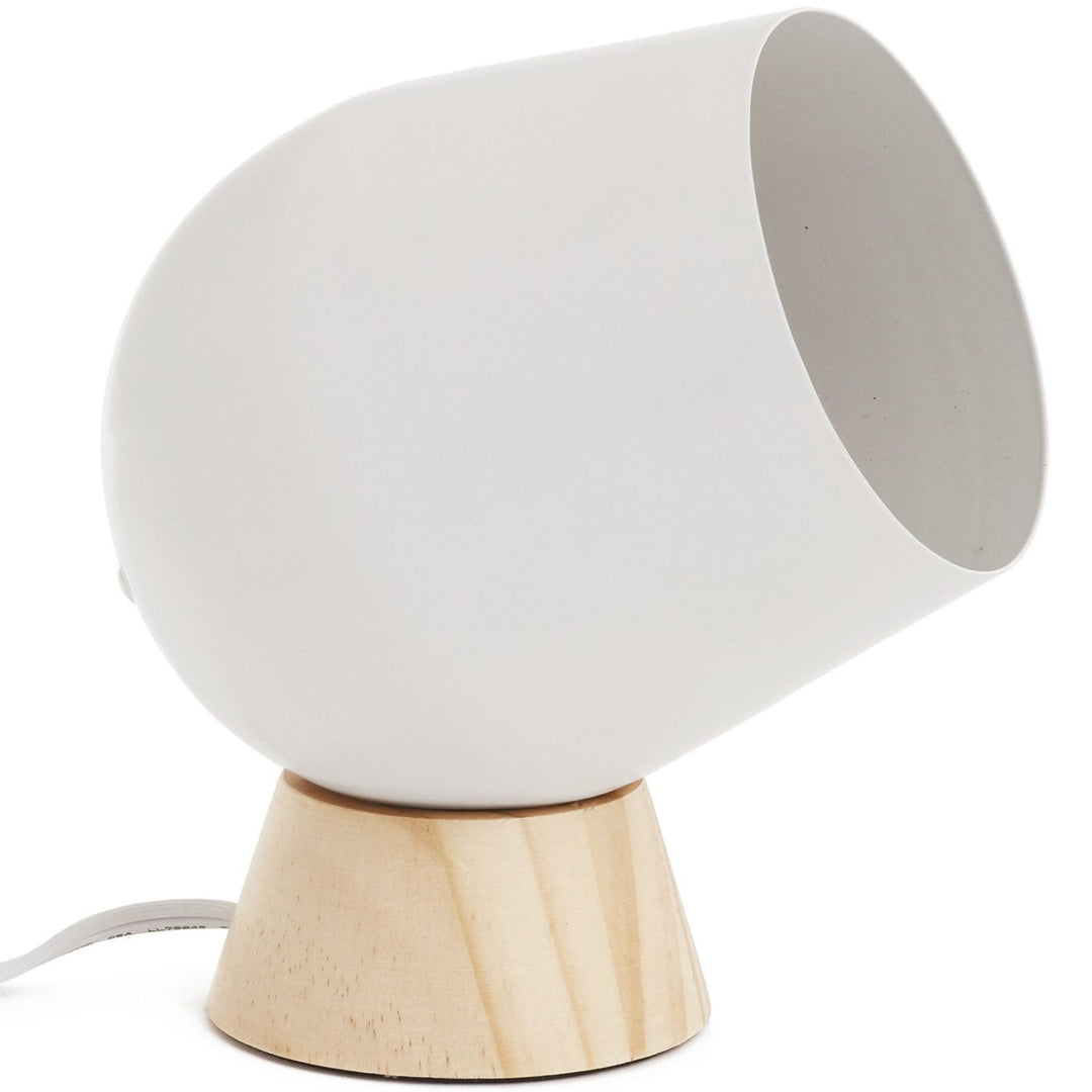SALERNO WHITE TABLE LAMP