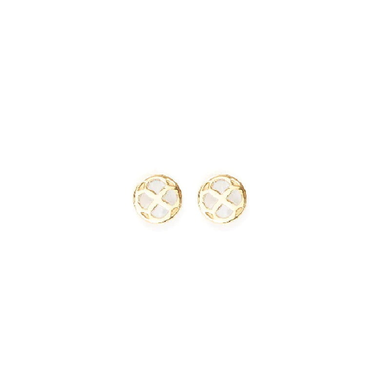 Beblue Rosace Gold Studs