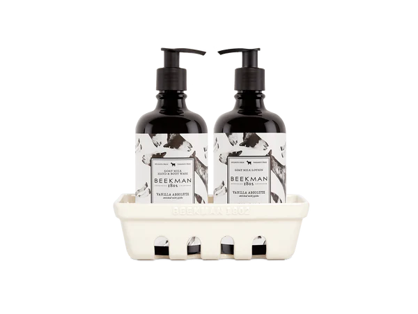 BEEKMAN VANILLA ABSOLUTE HAND CARE CADDY