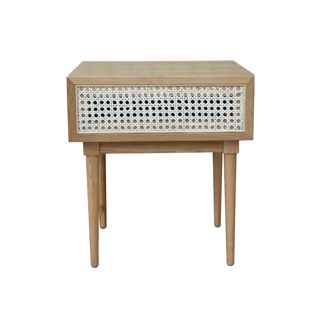 CANE SIDE TABLE – NATURAL