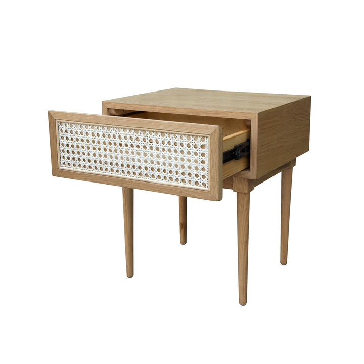 CANE SIDE TABLE – NATURAL