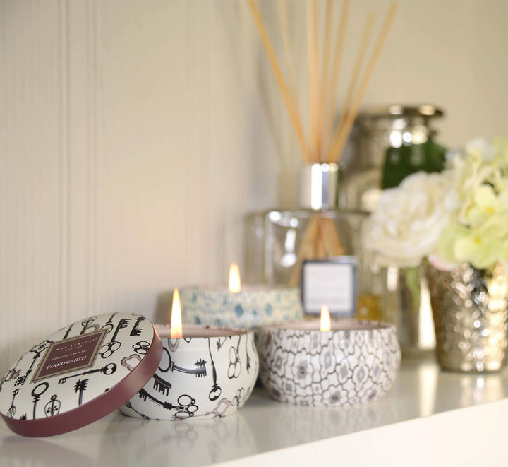 Royal Black Tea Tin Can Candle