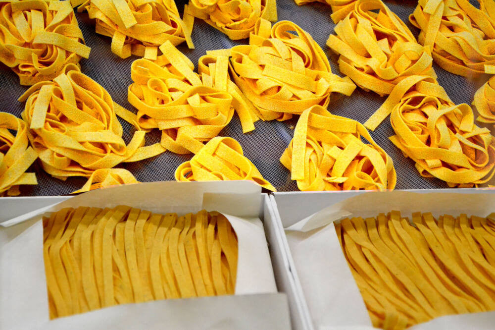 Filotea Fettuccine Poivre Piment Pâtes aux Œufs Artisanales 250g