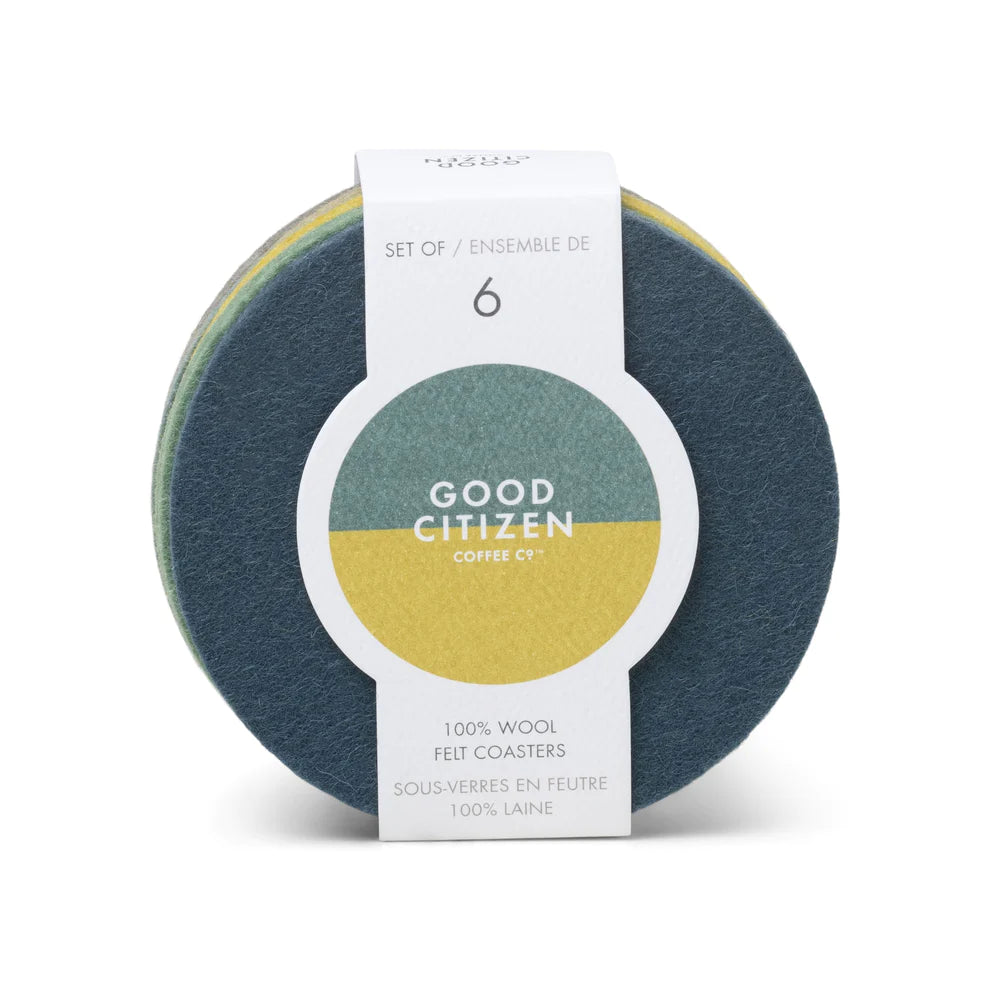 Good Citizen Mod Felt Coasters - Cool