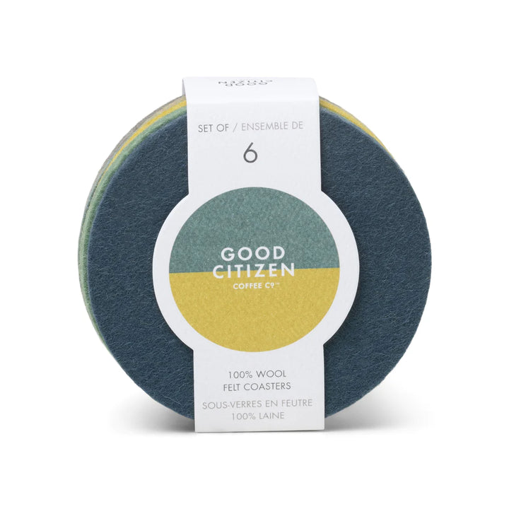 Good Citizen Mod Felt Coasters - Cool