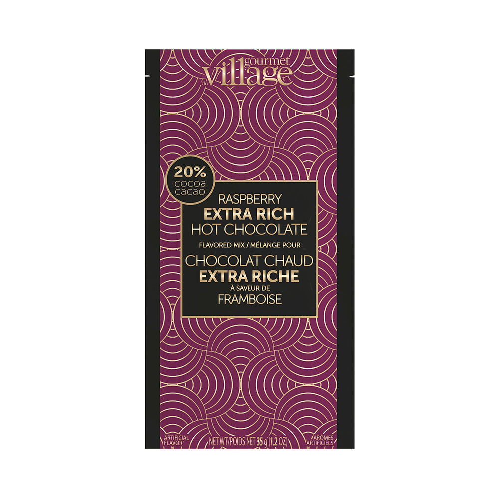 Gourmet du Village Raspberry Extra Rich Hot Chocolate Mix