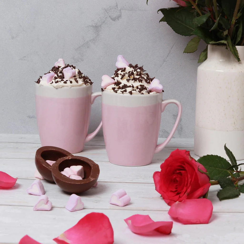 COCOBA HOT CHOCOLATE BOMBE WITH HEART MARSHMALLOWS 50G
