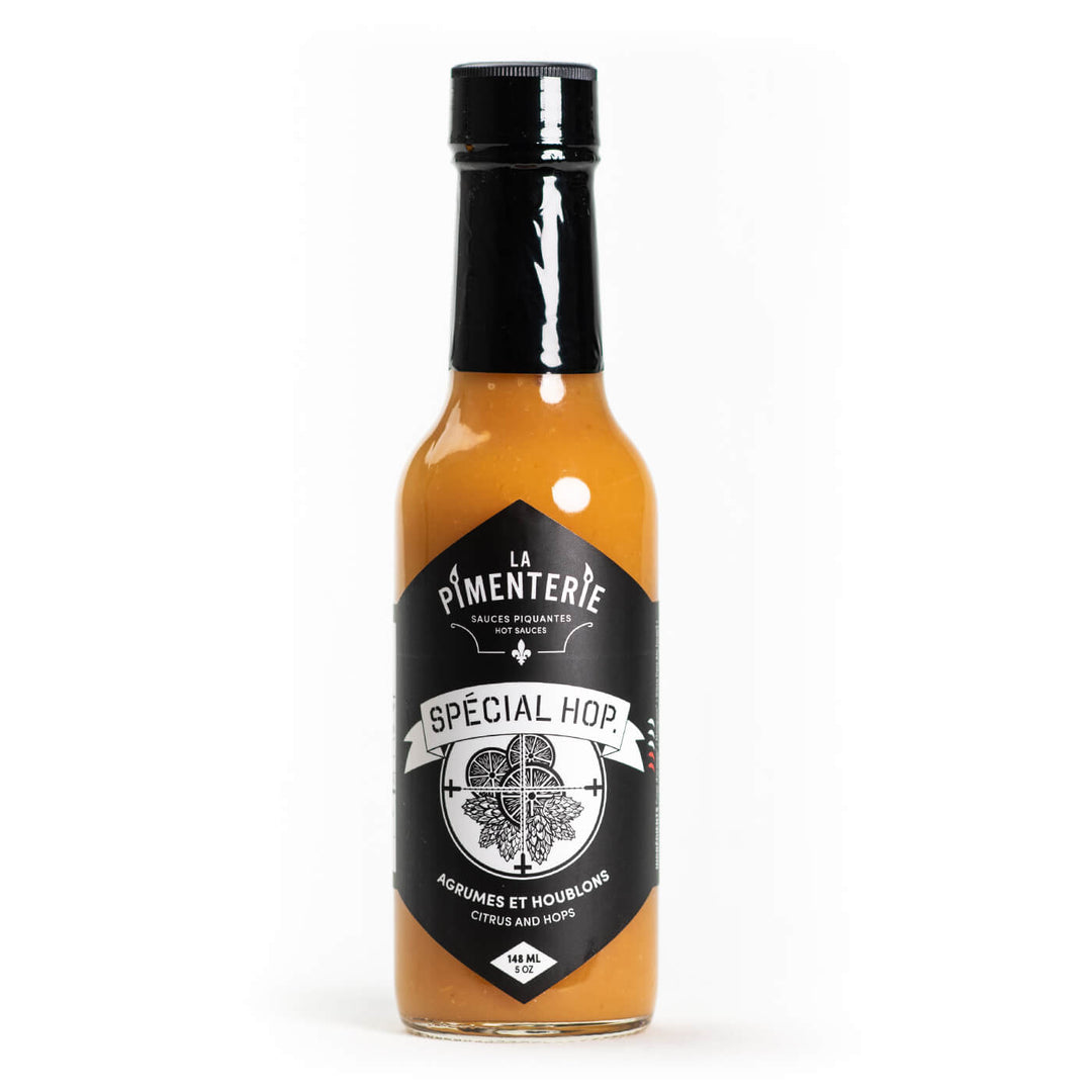 LA PIMENTERIE - SAUCE CHAUDE SPÉCIAL CITRUS & HOUBLON 148 ml