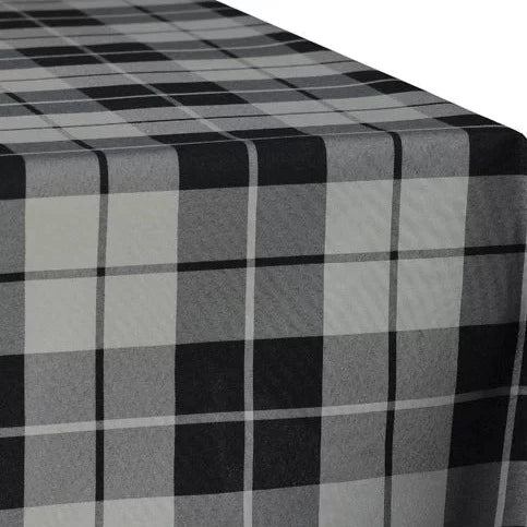Black Tartan Table Runner